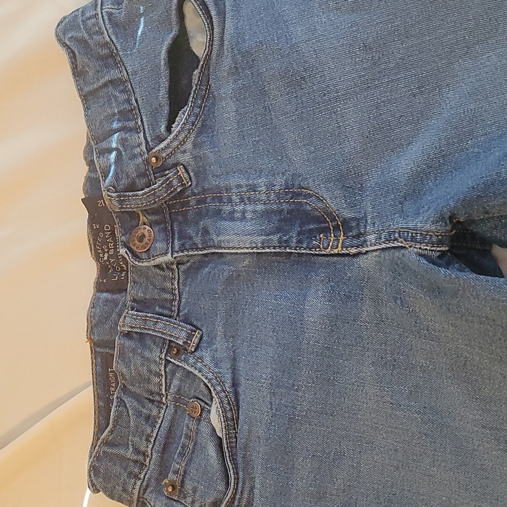 Boys lucky jeans size 12 slim fit